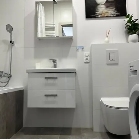Ava Prywatna łazienka Niezależne Wejście Apartament Łódź